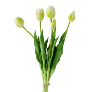 Bouquet Tulip 39cm – White