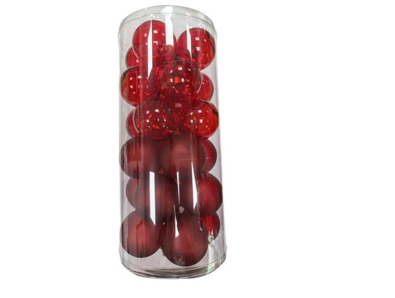 unbreakable- Rood transparant mat & glans - Afbeelding 3