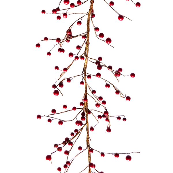 Garland Red Fruit 150cm Red