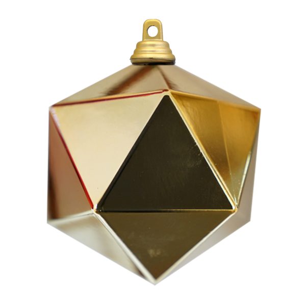 Geometric balls gold