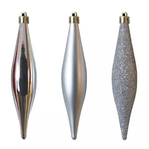 IJspegel Zilver mat glans en glitter
