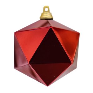 Geometric balls red