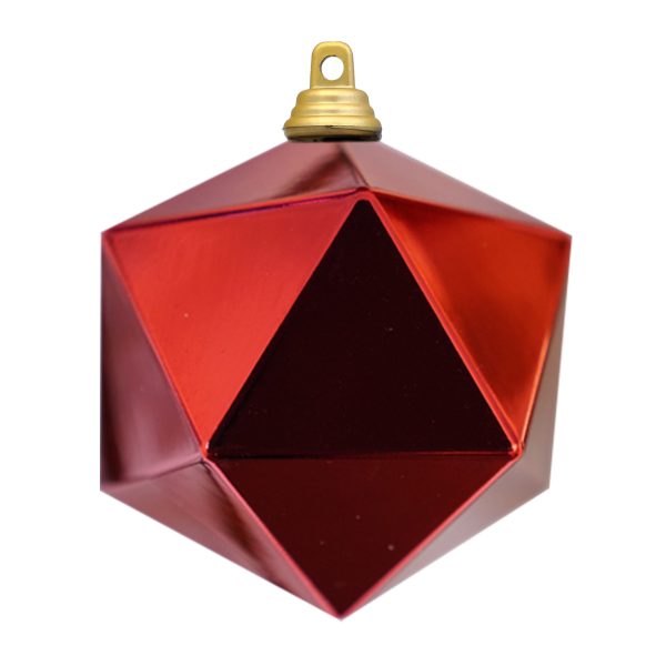 Geometric balls red