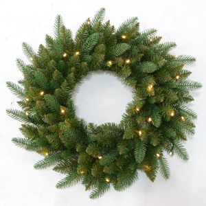 Rudolph LED wreath