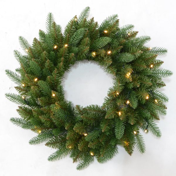 Rudolph LED wreath