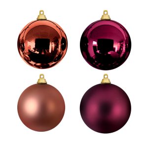 Decoration set Old Pink & Cozy Red