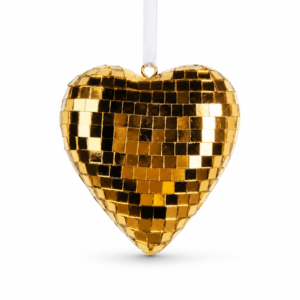 Spiegel hart ornament glanzend goud